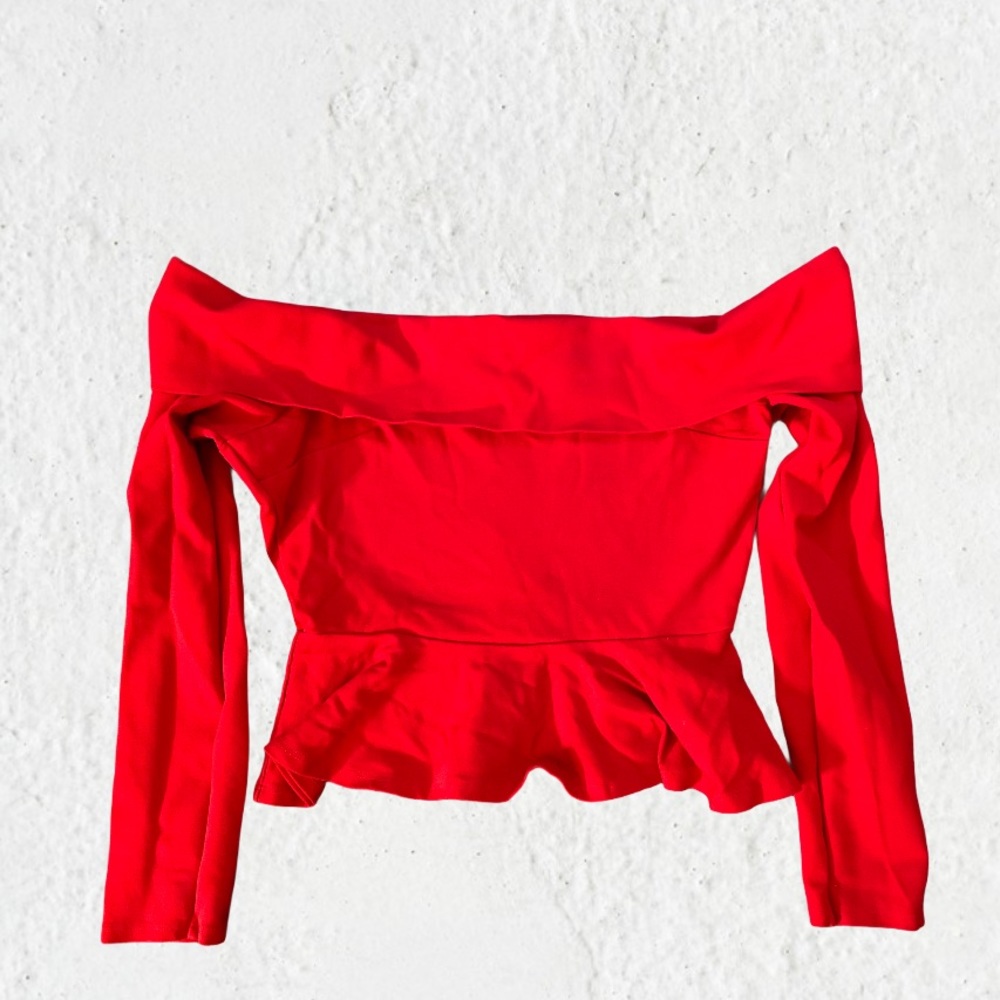 Windsor off the shoulder peplum top